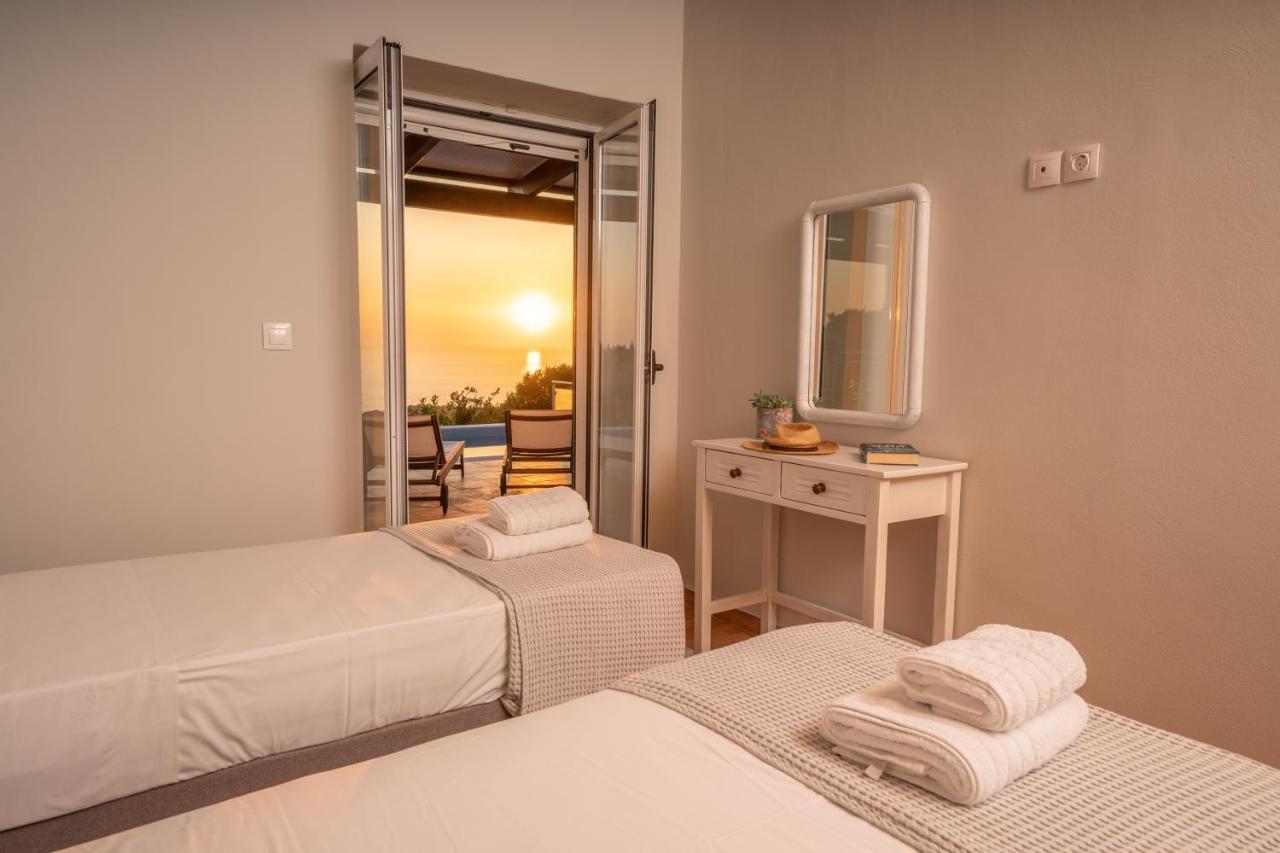 Stone Villa Eriphyle ,Private Witn Sunset View 费斯卡尔德宏 外观 照片