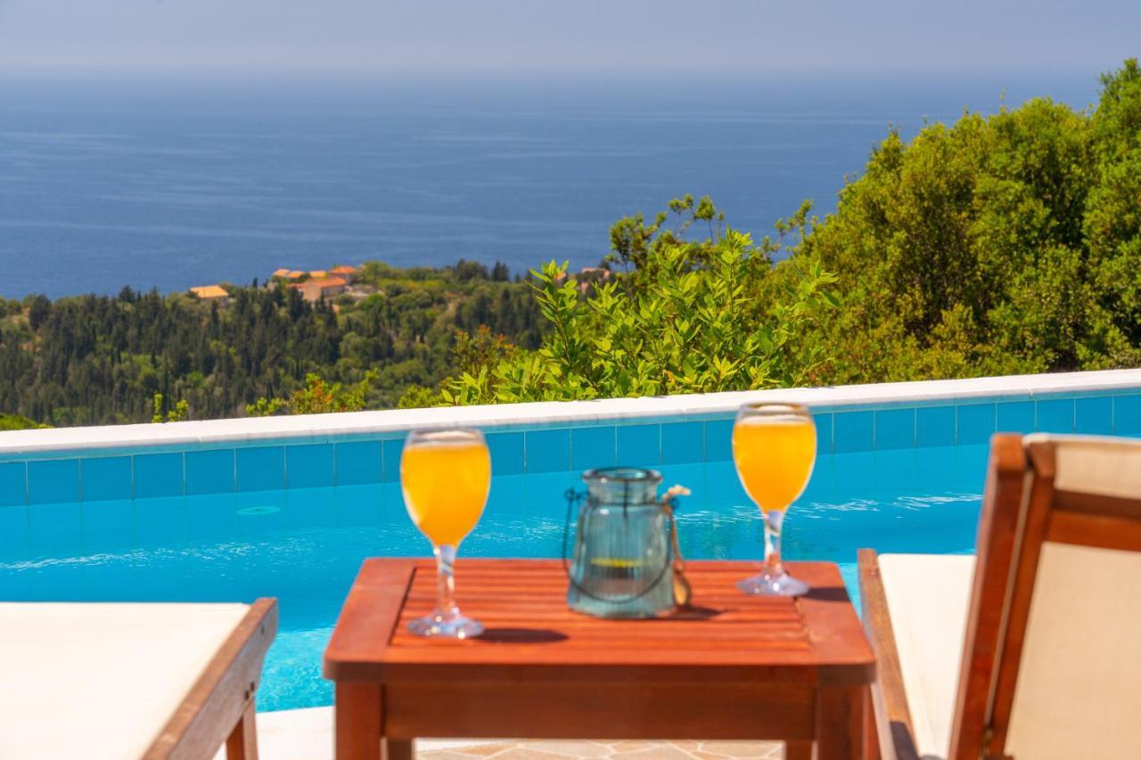 Stone Villa Eriphyle ,Private Witn Sunset View 费斯卡尔德宏 外观 照片