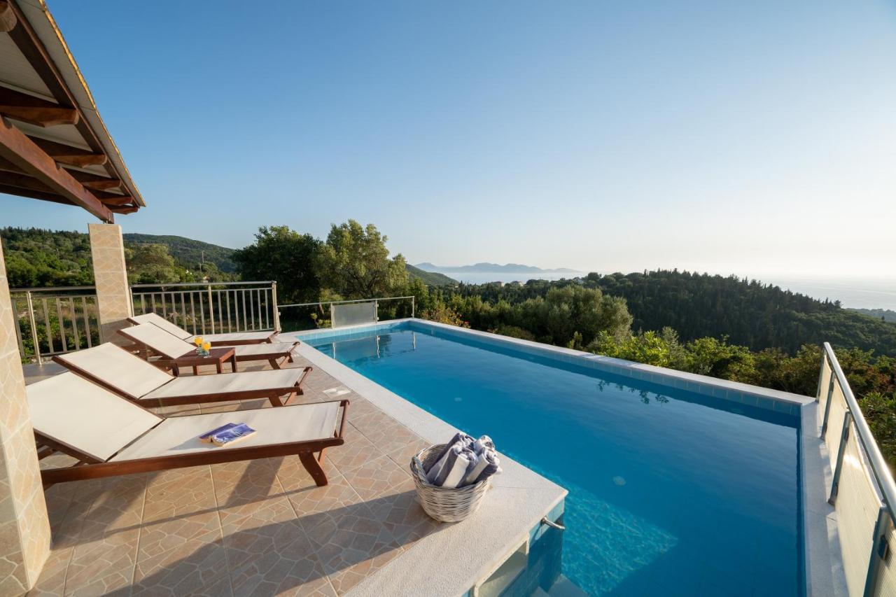 Stone Villa Eriphyle ,Private Witn Sunset View 费斯卡尔德宏 外观 照片