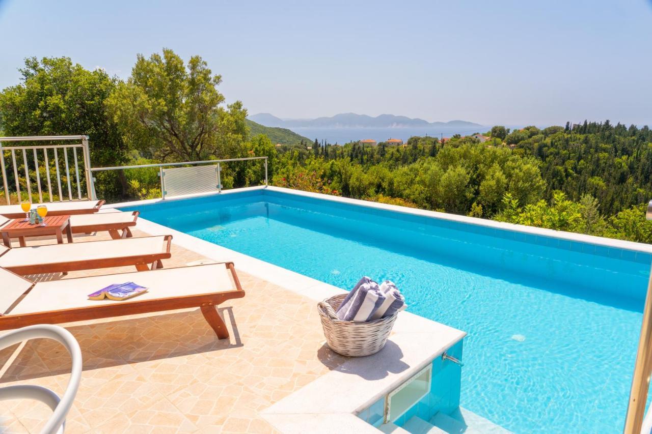 Stone Villa Eriphyle ,Private Witn Sunset View 费斯卡尔德宏 外观 照片