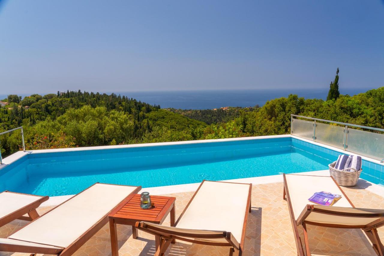 Stone Villa Eriphyle ,Private Witn Sunset View 费斯卡尔德宏 外观 照片
